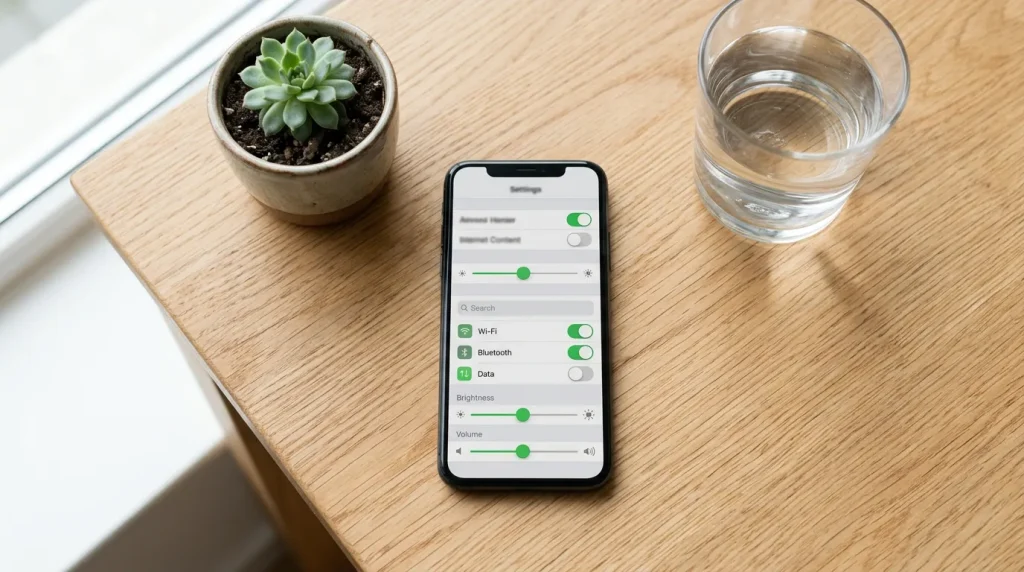 Betting app settings screen showing deposit limit and session time-out controls